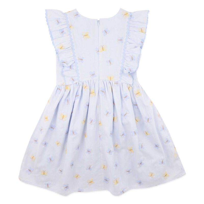 B&eacute;b&eacute; Libby Embroidered Butterfly Dress 3-7Y image number 3
